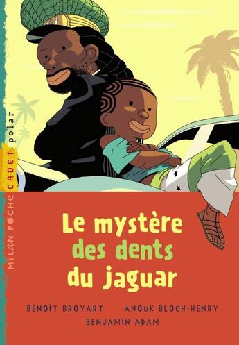 Couverture du livre « Le mystère des dents du jaguar » de Quitterie Simon aux éditions Milan