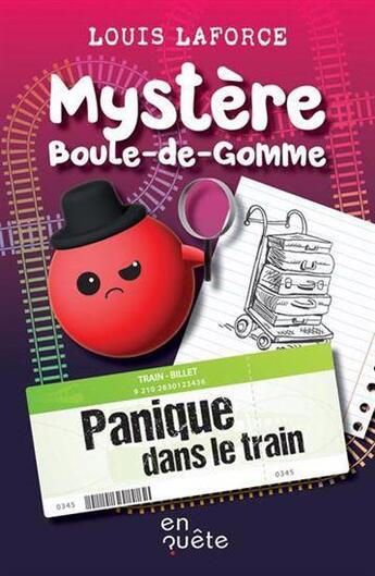 Couverture du livre « Panique dans le train » de Louis Laforce aux éditions Heritage Quebec