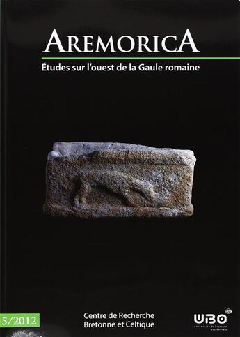 Couverture du livre « T 5 - aremorica etudes sur l'ouest de la gaule romaine » de  aux éditions Crbc