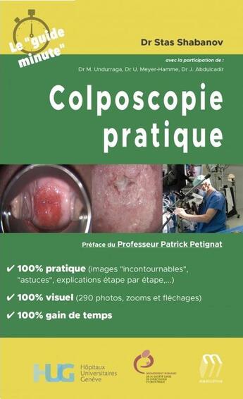 Couverture du livre « Colposcopie pratique » de Shabanov Stas aux éditions Medicilline