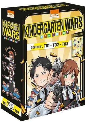 Couverture du livre « Kindergarten Wars : coffret Tomes 1 à 3 » de You Chiba aux éditions Ki-oon