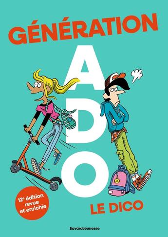 Couverture du livre « Génération ados le dico (édition 2024) » de Jeanne Siaud-Facchin et Nathalie Szapiro-Manoukian aux éditions Bayard Jeunesse