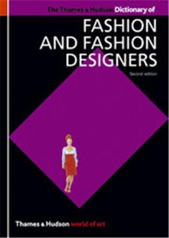 Couverture du livre « Fashion dictionary (world of art) » de O'Hara Callan G aux éditions Thames & Hudson