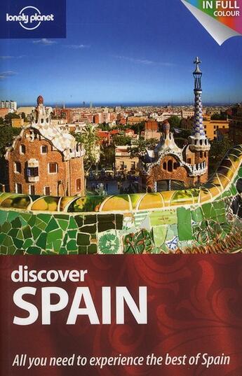 Couverture du livre « Discover Spain » de Anthony Ham aux éditions Lonely Planet France