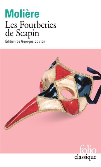 Couverture du livre « Les fourberies de Scapin » de Moliere aux éditions Folio