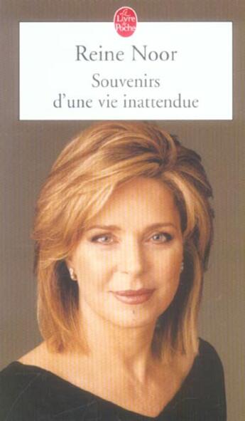 Couverture du livre « Souvenirs d'une vie inattendue » de Noor-R aux éditions Le Livre De Poche