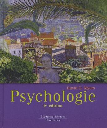 Couverture du livre « Psychologie (9e édition) » de David G. Myers aux éditions Lavoisier Medecine Sciences
