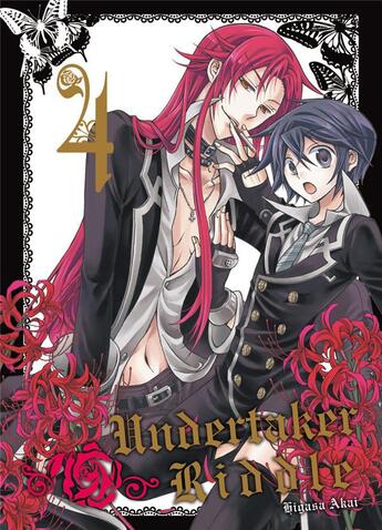 Couverture du livre « Undertaker riddle Tome 4 » de Higasa Akai aux éditions Ki-oon