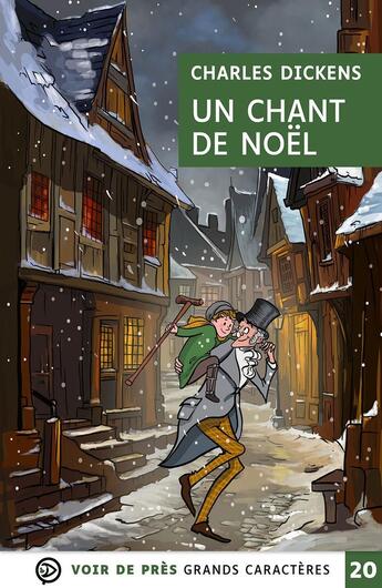 Couverture du livre « Un chant de Noël » de Charles Dickens et Juliette Rebeillard aux éditions Voir De Pres