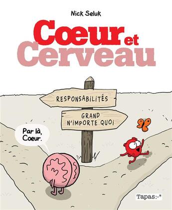 Couverture du livre « Coeur et cerveau » de Nick Seluck aux éditions Delcourt