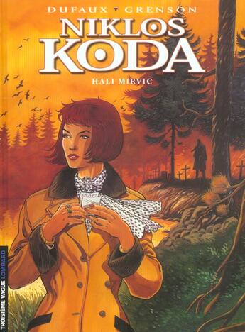 Couverture du livre « Niklos Koda Tome 5 : hali mirvic » de Jean Dufaux et Olivier Grenson aux éditions Lombard