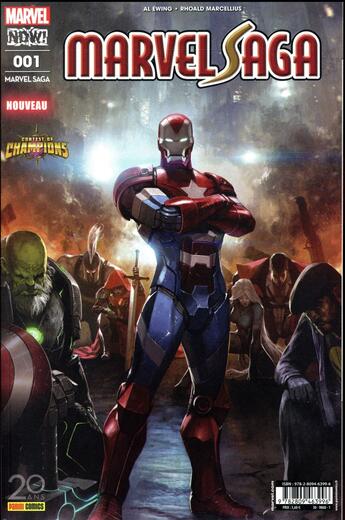 Couverture du livre « Marvel saga n.1 ; contest of champions » de Marvel Saga aux éditions Panini Comics Fascicules