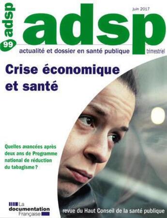 Couverture du livre « Crise économique et santé » de Haut Conseil De La Sante aux éditions Documentation Francaise