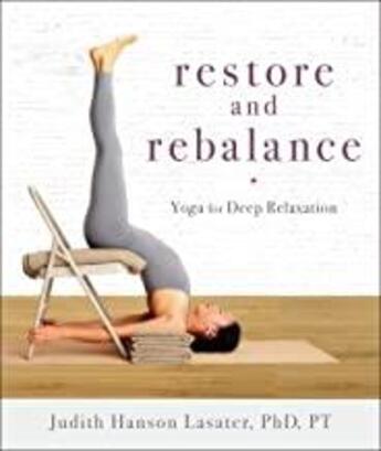 Couverture du livre « Restore and rebalance » de Lasater Judith Hanso aux éditions Random House Us