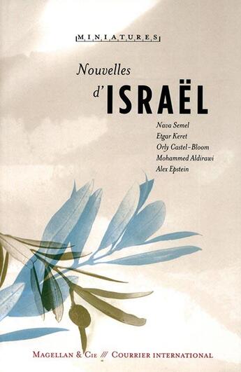 Couverture du livre « Nouvelles d'Israël » de  aux éditions Magellan & Cie