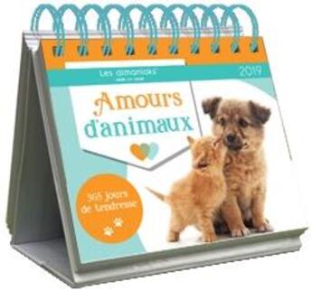 Couverture du livre « Amours d'animaux (édition 2019) » de  aux éditions Editions 365