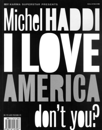 Couverture du livre « I love america, don't you? » de Michel Haddi aux éditions One Eyed Jacks