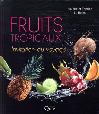 Couverture du livre « Fruits tropicaux ; invitation au voyage » de Fabrice Le Bellec et Valerie Le Bellec aux éditions Quae