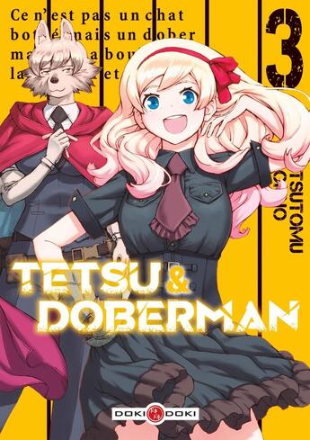 Couverture du livre « Tetsu & Doberman Tome 3 » de Tsutomu Ohno aux éditions Bamboo