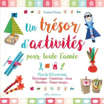 Couverture du livre « Un trésor d'activités pour toute l'année » de Cristina Picazo aux éditions Mila