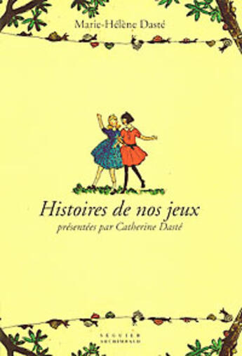 Couverture du livre « Histoires de nos jeux » de Marie-Helene Daste aux éditions Seguier