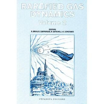 Couverture du livre « Rarefield gas dynamics » de R Brun et R Campargue et R Gatignol et J C Lengrand aux éditions Cepadues