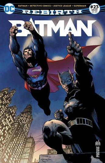 Couverture du livre « Batman rebirth t.23 : action comics : mille épisodes ! » de Tom King aux éditions Urban Comics Press