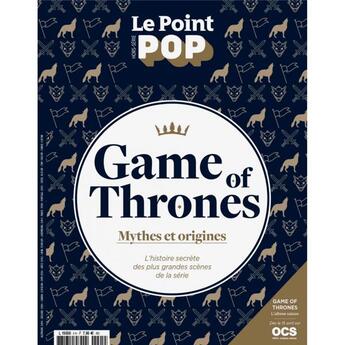 Couverture du livre « Le point pop hs n 5 game of thrones - mars 2019 » de  aux éditions Le Point