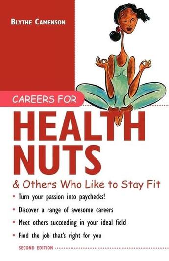 Couverture du livre « Careers for health nuts & others who like to stay fit » de Camenson Blythe aux éditions Mcgraw-hill Education