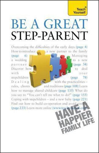 Couverture du livre « Be a Great Step Parent: Teach Yourself » de Suzie Hayman aux éditions Hodder Education Digital