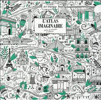 Couverture du livre « Art-thérapie ; l'atlas imaginaire » de  aux éditions Hachette Pratique