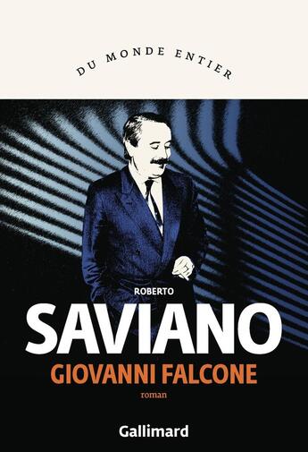 Couverture du livre « Giovanni Falcone » de Roberto Saviano aux éditions Gallimard