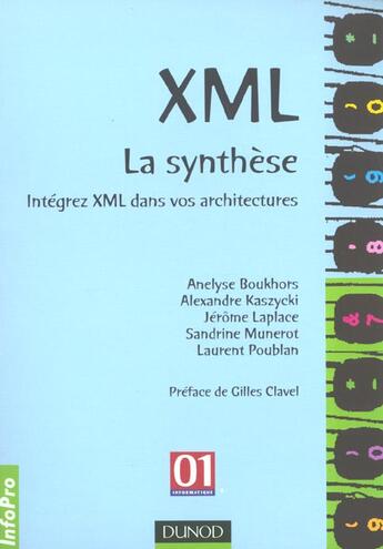 Couverture du livre « Xml La Synthese » de Laplace et Kaszycki aux éditions Dunod