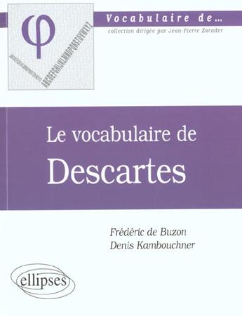 Couverture du livre « =>nouv.ed.9782729862343/kabou2 » de Kambouchner De-Buzon aux éditions Ellipses