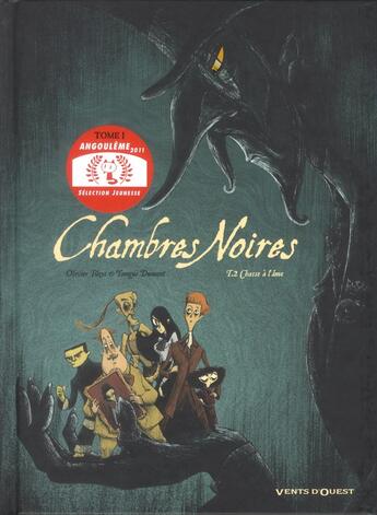 Couverture du livre « Chambres noires t.2 ; chasse à l'âme » de Olivier Bleys et Yomgui Dumont aux éditions Vents D'ouest