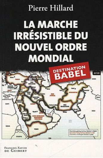 Couverture du livre « Le marché irrésistible du nouvel ordre mondial » de Pierre Hillard aux éditions Francois-xavier De Guibert