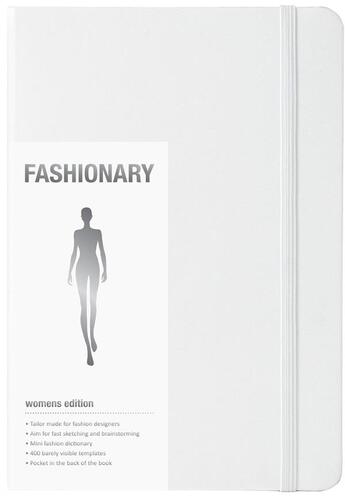 Couverture du livre « Fashionary: purewhite a5 white » de  aux éditions Fashionary