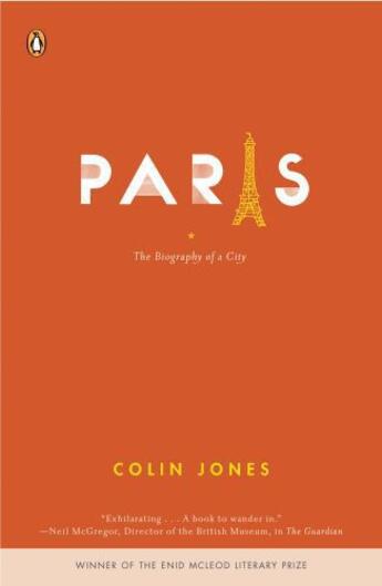 Couverture du livre « Paris » de Jones Colin aux éditions Penguin Group Us