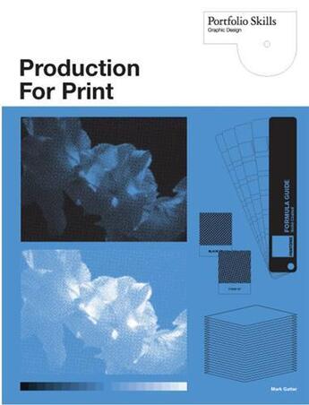 Couverture du livre « Production for print » de Mark Gatter aux éditions Laurence King