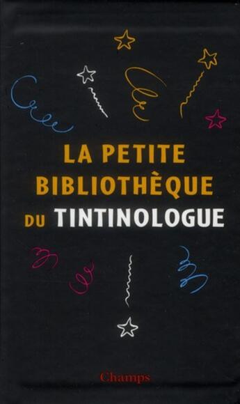 Couverture du livre « La petite bibliothèque du tintinologue ; coffret 3 tomes » de Herge aux éditions Flammarion