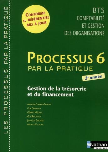 Couverture du livre « BTS 2 CGO ; gestion de la tresorerie et du financement » de Couleau-Dupont aux éditions Nathan