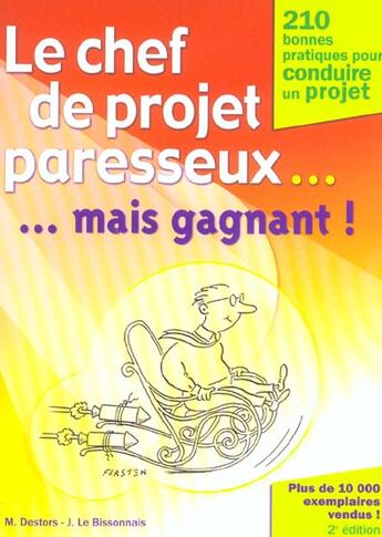 Couverture du livre « Le chef de projet paresseux... mais gagnant ! - 2eme edition (2e édition) » de Destors Marc aux éditions Microsoft Press