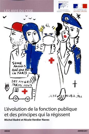 Couverture du livre « L'évolution de la fonction publique et des principes qui la régissent » de C.E.S.E. aux éditions Direction Des Journaux Officiels