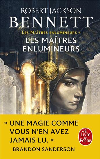 Couverture du livre « Les maîtres enlumineurs Tome 1 : Les maîtres enlumineurs » de Robert Jackson Bennett aux éditions Le Livre De Poche