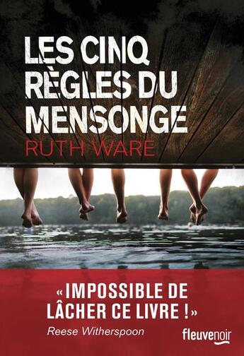 Couverture du livre « Les cinq règles du mensonge » de Ruth Ware aux éditions Fleuve Editions