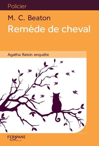 Couverture du livre « Remède de cheval » de M. C. Beaton aux éditions Feryane