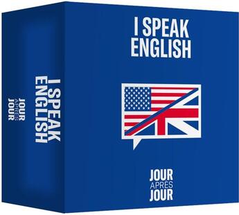Couverture du livre « I speak english : jour après jour » de Alain Flaumorghadel aux éditions Hachette Pratique