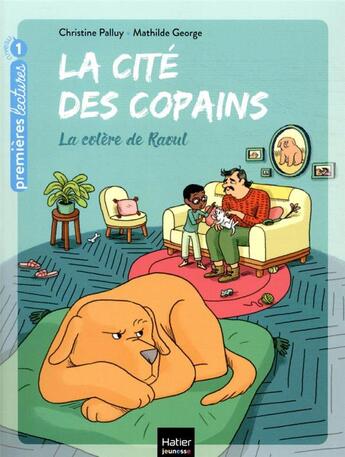 Couverture du livre « La cité des copains t.5 ; la colère de Raoul » de Christine Palluy et Mathilde George aux éditions Hatier