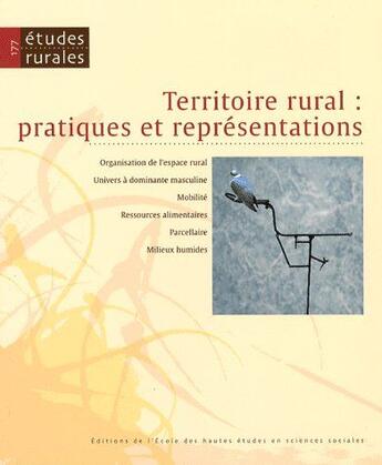 Couverture du livre « Territoire rural : pratiques e t représentations » de  aux éditions Ehess