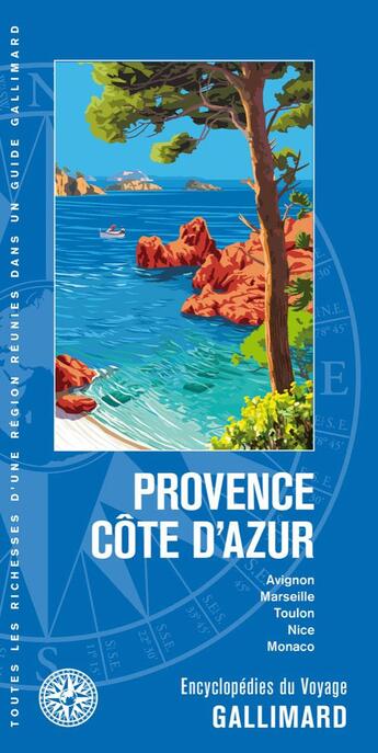 Couverture du livre « Provence-Côte d'Azur : Avignon, Marseille, Toulon, Nice, Monaco » de Collectif Gallimard aux éditions Gallimard-loisirs